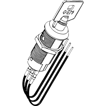 MFWS 3-1138 TUBULAR SWITCH LOCK