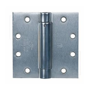1250 SPRING HINGE SATIN CHROME