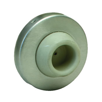 WS407-CCV 26D WALL DOOR STOP SATIN CHROME