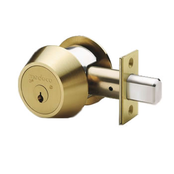 11TC621 BRIGHT BRASS DEADBOLT DOUBLE CYLINDER