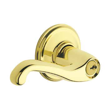 F51N FLA BRIGHT BRASS C KWY ENTRANCE LOCK