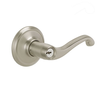 F51N FLA SATIN NICKEL C KWY ENTRANCE LOCK