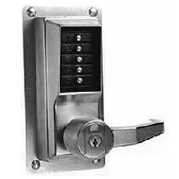 LRP1010-US26D-41 MECHANICAL PUSH BUTTON EXIT DEVICE TRIM