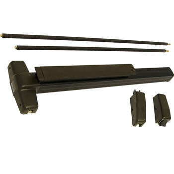 9927EO-F SURFACE VERTICAL ROD FIRE DEVICE DARK BRONZE