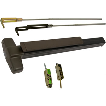 9947EO-F CONCEALED VERTICAL ROD  FIRE DEVICE DARK BRONZE